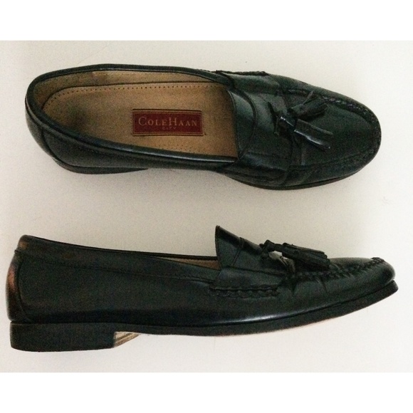 Cole Haan Men\'s Tassel Loafers Black 11D main image 5